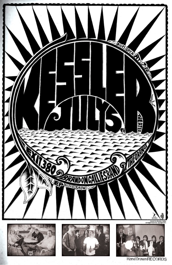 FRIDAY, JULY 5TH: THE KESSLER THEATER (Dallas, TX) - Brandon Callies Band CD Release Show