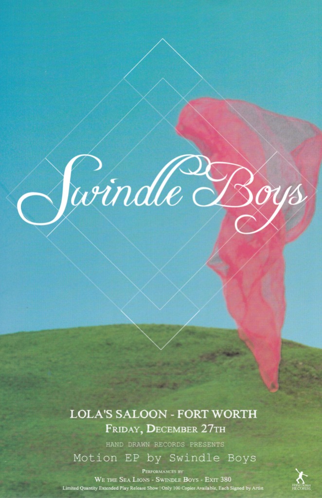 Swindle Boys - Album Release, Dec 27th - Fort Worth, TX